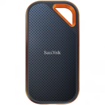 SSD Extern SanDisk Extreme PRO® V2, 2TB, NVMe, USB 3.2 Gen2x2, Aluminiu, protectie IP55