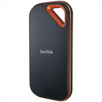 SSD Extern SanDisk Extreme PRO® V2, 2TB, NVMe, USB 3.2 Gen2x2, Aluminiu, protectie IP55