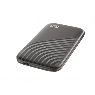 SSD Extern WD My Passport™ 500GB, USB 3.2 Gen2 Type-C/A, NVMe, Space Gray