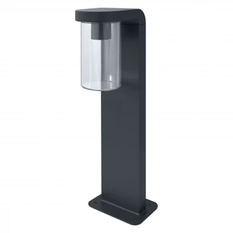 Stalp de exterior Ledvance Endura Classic Cascade Amber, E27, 25W, IP44, Aluminiu, Gri inchis, 50 cm