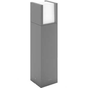 Stalp mic gradina Philips myGarden Arbour, 1x6W, IP44, Gri inchis