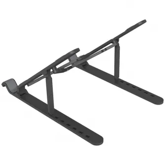 Stand laptop din plastic Orico PFB-A24 pliabil, Negru