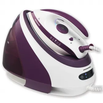 Statie de calcat Heinner HIS-D3007IX, 3000 W, 7 bar, 1.8 L, talpa ceramica, oprire automata, Violet