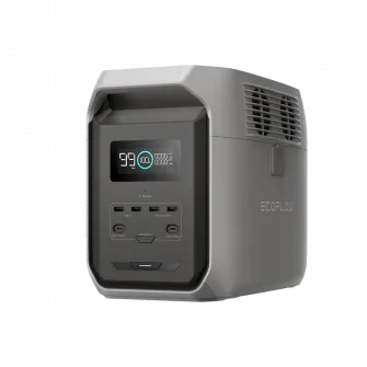 Statie de incarcare portabila EcoFlow Delta 3 1500 LiFePO4 1.5 kWh UPS 15ms 1800W IP54 protectie BMS