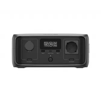 Statie de incarcare portabila Ecoflow River 3, 245 Wh, 600W, incarcare la priza si solar, 2 porturi USB-A, port USB-C 100W, AC, DC