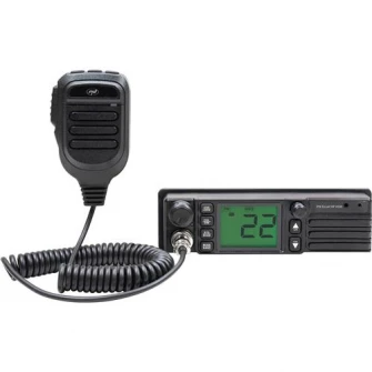 HP PN00 Escort Многостандартная радиостанция HP 9500, ASQ, VOX, Scan, 4 Вт, AM-FM, источник питания 12 В / 24 В, вилка прикуривателя в комплекте