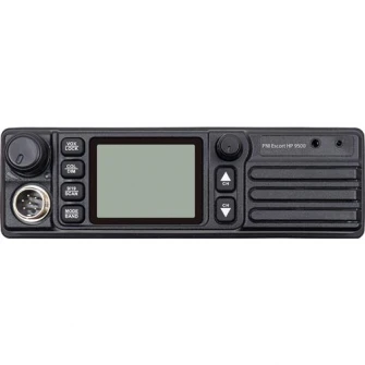 HP PN00 Escort Многостандартная радиостанция HP 9500, ASQ, VOX, Scan, 4 Вт, AM-FM, источник питания 12 В / 24 В, вилка прикуривателя в комплекте