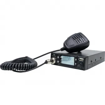 Statie radio CB PNI Escort HP 9700 USB, ANC, ASQ, alimentare 12V / 24V, mufa de bricheta inclusa