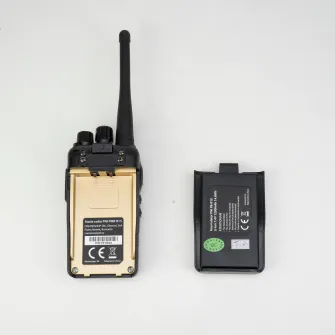 Профессиональная портативная радиостанция PNI PMR R15 0.5W, ASQ, TOT, мониторная, программируемая, аккумулятор 1200мАч