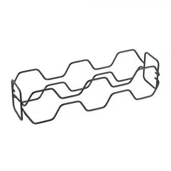 Stativ 5 sticle vin Metaltex Hexagon 5 Lava, 43x12x11cm, metal tratat Touch-Therm