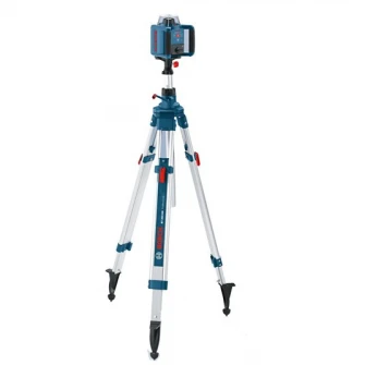 Stativ pentru constructii Bosch Professional BT 300 HD, 5/8 adaptor filet, 122-295 cm inaltime lucru
