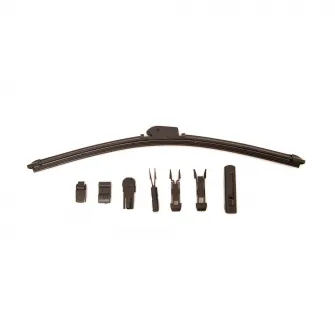 Stergator aero flat blade Dreissner, 48 cm, cu adaptoare prindere pentru toate tipurile auto