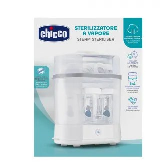 Sterilizator electric cu aburi 3 in 1 Chicco Steril Natural