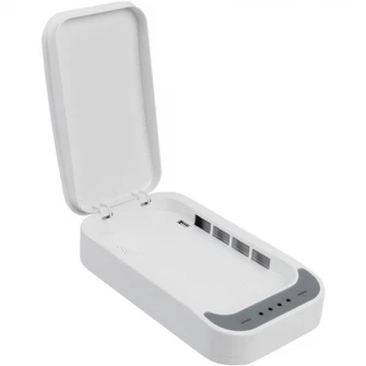 Sterilizator UV Smartphones A+, Alb