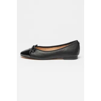 Steve Madden, Balerini de piele si piele ecologica Ellison, Negru, 39
