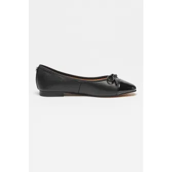 Steve Madden, Balerini de piele si piele ecologica Ellison, Negru, 39