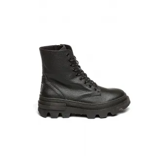 Steve Madden, Ghete de piele Bas, Negru, 45