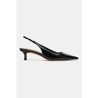 Steve Madden, Pantofi slingback cu varf ascutit Kari, Negru, 38