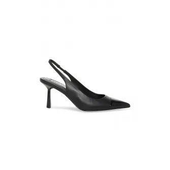 Steve Madden, Pantofi slingback de piele, Negru, 40