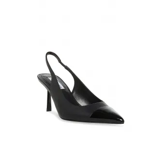Steve Madden, Pantofi slingback de piele, Negru, 40