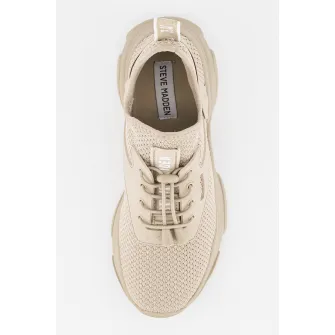 Steve Madden, Pantofi sport slip-on cu insertii din material sintetic Match-E, Gri, Grej, 39