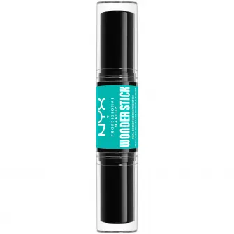 Stick de iluminare si conturare Wonder Stick Dual Face Lift NYX Professional Makeup 2 Universal Light, 8 gr