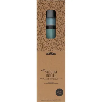 Sticla pentru baut Xavax To Go cu sistem anticurgere, sigura pentru bauturi carbogazoase, 500 ml