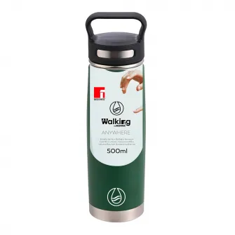 Sticla termos Bergner Green Walking Anywhere, 0.5L