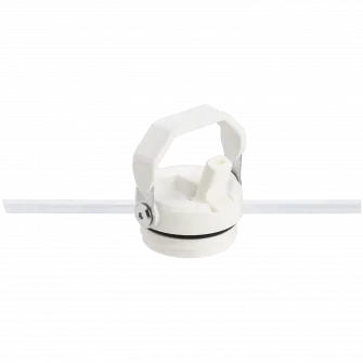 Sticla termos cu pai pliabil Stanley The IceFlow Bottle Flip Straw 2.0 1.06L, 10-12111-064, alb