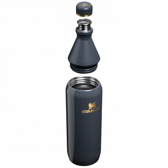 Sticla termos Stanley The All Day Slim Bottle 0.6L, 10-12069-118, gri inchis
