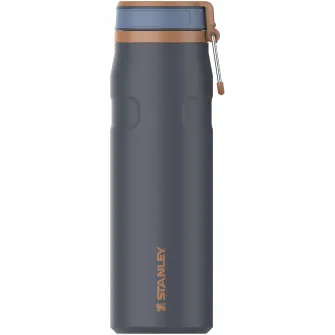 Sticla termos Stanley The IceFlow Bottle Twist Flip 0.7L, 10-11284-078, gri inchis