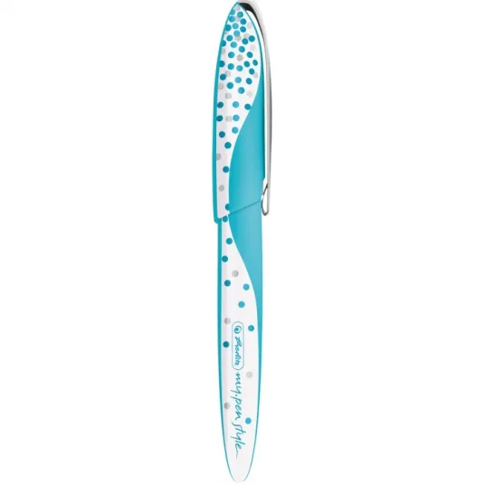 Stilou Herlitz, My.Pen style, penita m, motiv frozen glam - cutie eleganta din plastic