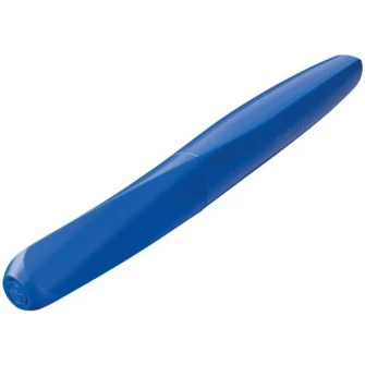 Stilou Pelikan, Twist deep blue, penita M, 2 rezerve albastre, blister