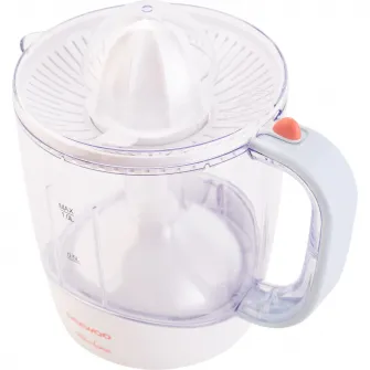 Storcator de citrice Daewoo UltraLine, 40 W, capacitate 1 litru, 2 conuri stoarcere, 2 filtre ajustabile, Alb