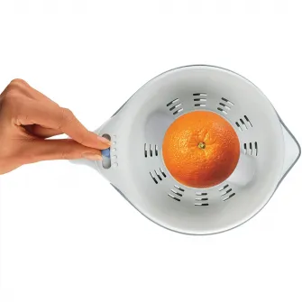 Storcator de citrice Philips HR2744/40, 25 W, 0.6 l, 1 Viteza, Ajustare cantitate pulpa, Alb