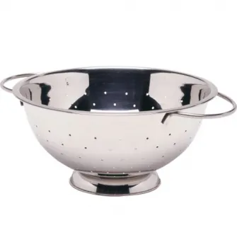 Strecuratoare Kitchen Line Hendi, otel inoxidabil, O28x13,5 cm