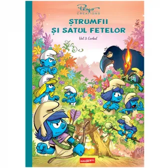 Strumfii si satul fetelor 3. Corbul, Pierre Culliford Peyo
