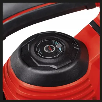 Suflanta/aspirator cu tocator pentru frunze pe acumulator Einhell PXC GE-CL 36/230 Li E -Solo, 2x18 V, 700 m³/h putere aspirare, 45 l sac colector, 230 km/h viteza aer, fara acumulator/incarcator