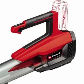 Suflanta pentru frunze pe acumulator Einhell Power X-Change GP-LB 18/200 Li E-Solo, 18 V, motor Brushless, 200 km/h viteza flux aer, 670 mc/h debit aer, fara acumulator/incarcator