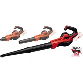 Suflanta pentru frunze pe acumulator Einhell Power X-Change GE-UB 18/250 Li E-Solo, 18 V, 250 km/h viteza flux aer, 120 m³/h debit aer, fara acumulator/incarcator