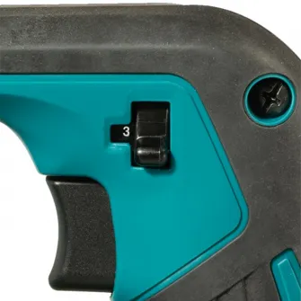 Suflanta pentru frunze pe acumulator Makita DUB186Z,debit maxim aer 3.2 mc/min,viteza aer 68 m/s,3 trepte de viteza,fara incarcator si acumulator in setul de livrare