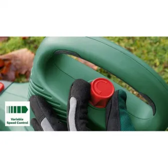 Suflanta si aspirator cu tocator pentru frunze Bosch Universal GardenTidy 3000,putere 3000 W,viteza variabila, 165-285 km/h viteza aer, 160 l/s debit,sac colector 50 l,raport maruntire 12:1