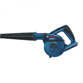 Suflanta universala pe acumulator Bosch Professional 06019F5100, 18 V, 75 m/s viteza aer, 120 mc/h debit aer maxim,duza+tub prelungitor+duza pentru gauri adanci+tub colectare praf,fara acumulator/incarcator in setul de livrare