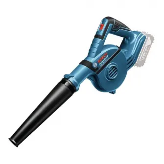 Suflanta universala pe acumulator Bosch Professional 06019F5100, 18 V, 75 m/s viteza aer, 120 mc/h debit aer maxim,duza+tub prelungitor+duza pentru gauri adanci+tub colectare praf,fara acumulator/incarcator in setul de livrare