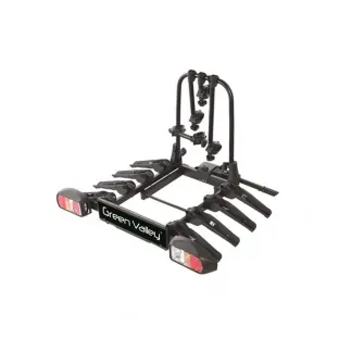 Suport 4 biciclete Green Valley DISCOVERY cu prindere pe carligul de remorcare