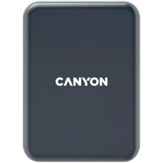 Suport auto telefon cu incarcare Wireless Canyon, CA-15 15W Megafix Magnetic, Black (CNE-CCA15B)
