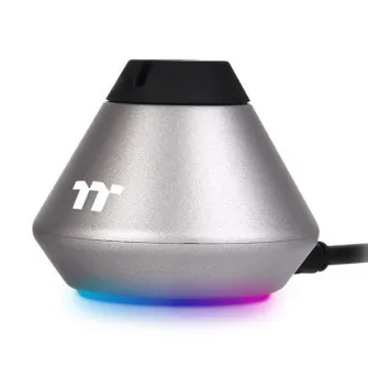 Suport cablu mouse Thermaltake Premium Argent MB1, RGB, argintiu