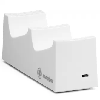 Suport de incarcare Snakebyte Twin Charge SX, pentru console Xbox Series X, alb