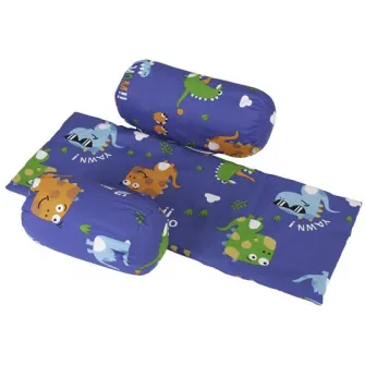 Suport de siguranta cu paturica impermeabila pentru bebelusi model Dinozauri