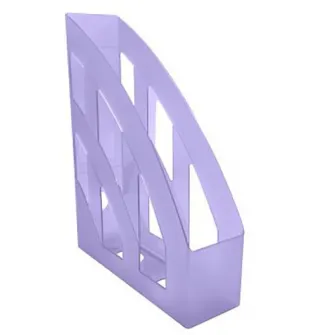 Suport Dosare Herlitz, A4, Plastic, Culoare Mov Transparent